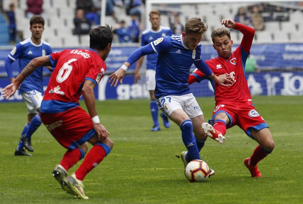 El partido del Oviedo, en imágenes