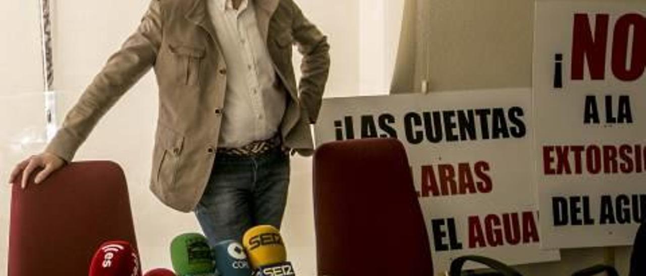 Ángel Urbina y Javier Berenguer se disputan la presidencia de Riegos de Levante el día 30