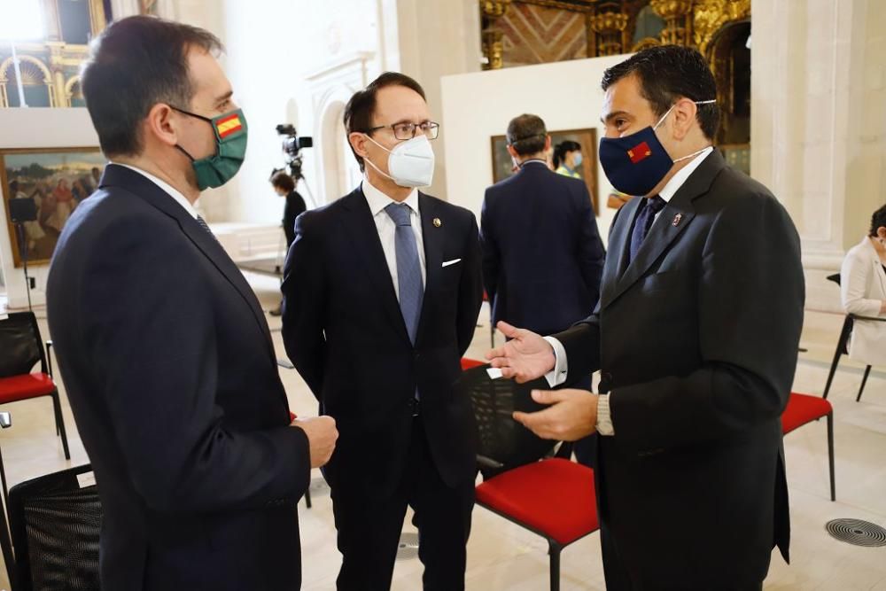 Acto institucional por el Día de la Región de Murcia en la iglesia de San Esteban