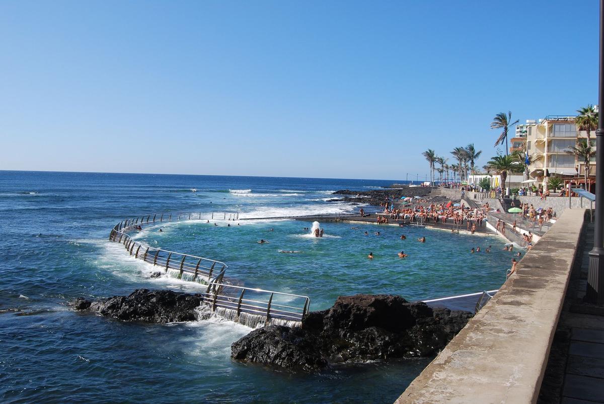 Piscinas de punta del Hidalgo, Tenerife.