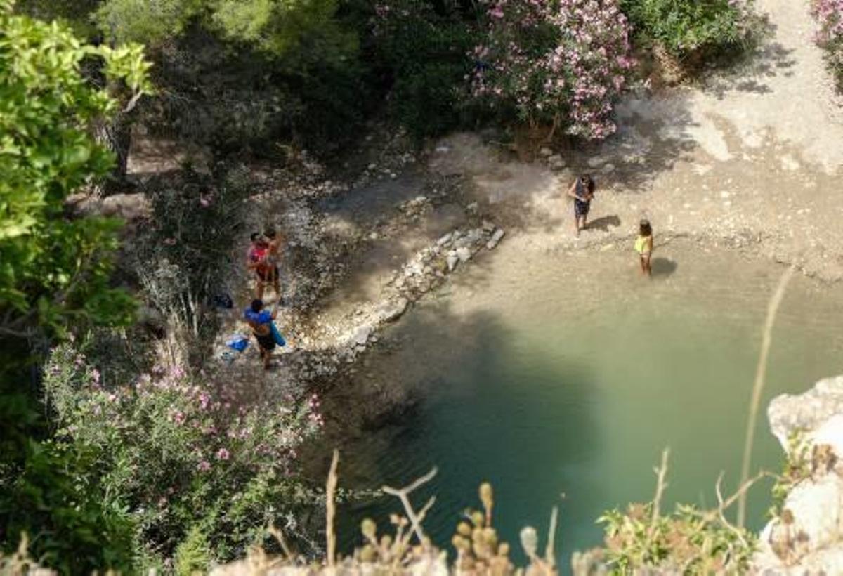 Un manantial en un secarral