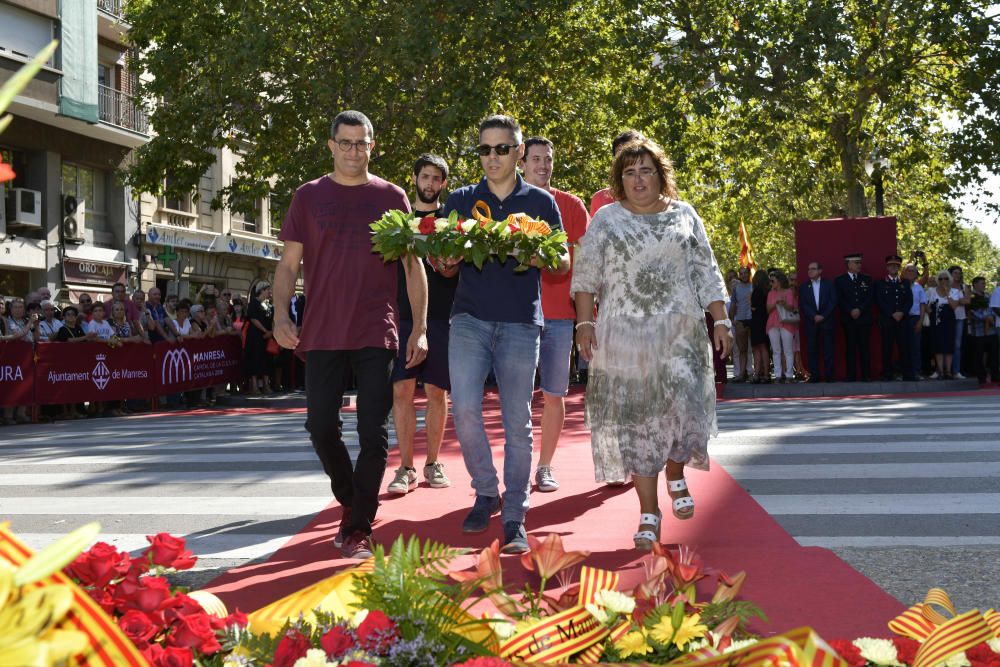 Cinquanta-dues entitats, dues més que l'any passat, participen a Manresa en una Diada «diferent»