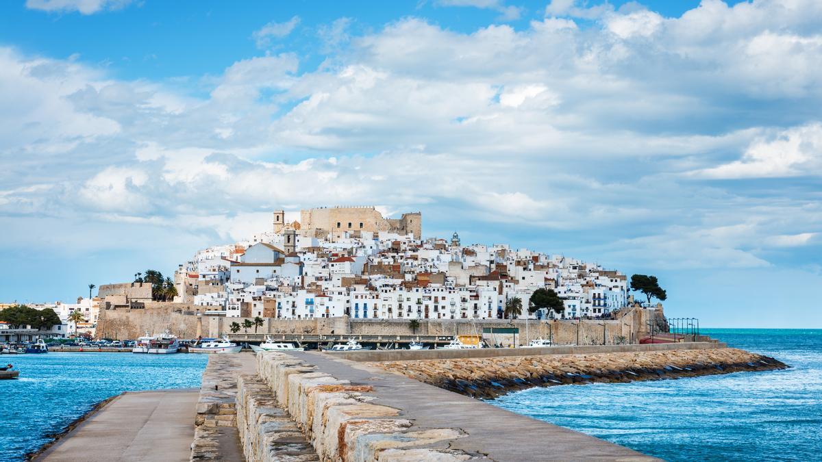 Panorámica del castillo de Peñíscola