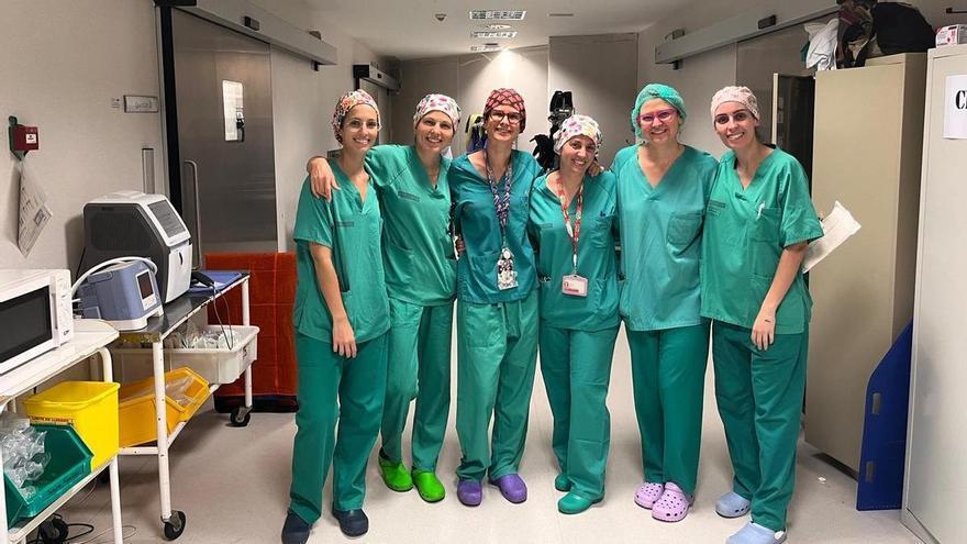 El hospital de Gandia realiza por primera vez la reconstrucción de mama en una sola intervención quirúrgica