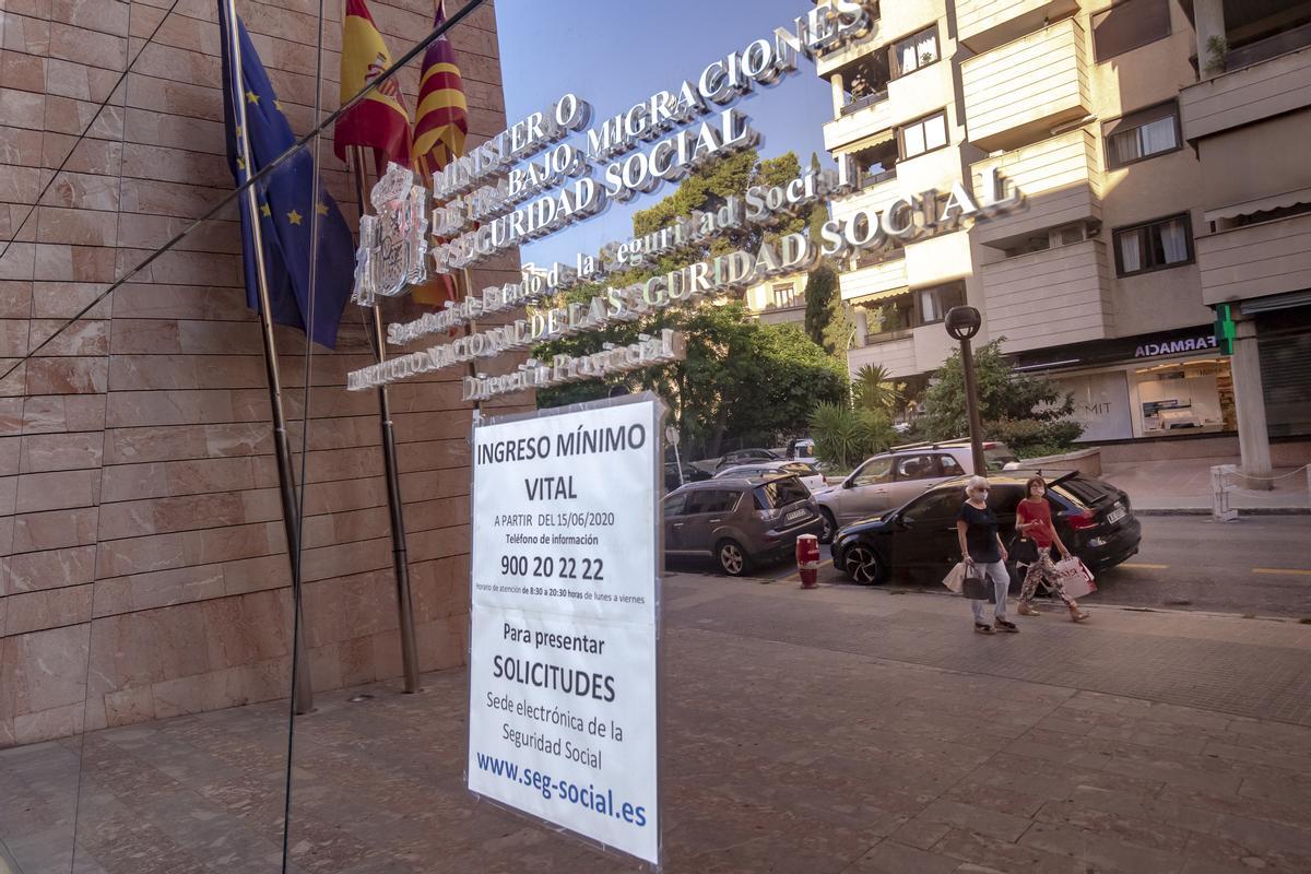 un 69,94% de las familias beneficiarias del IMV en Baleares conviven con menores