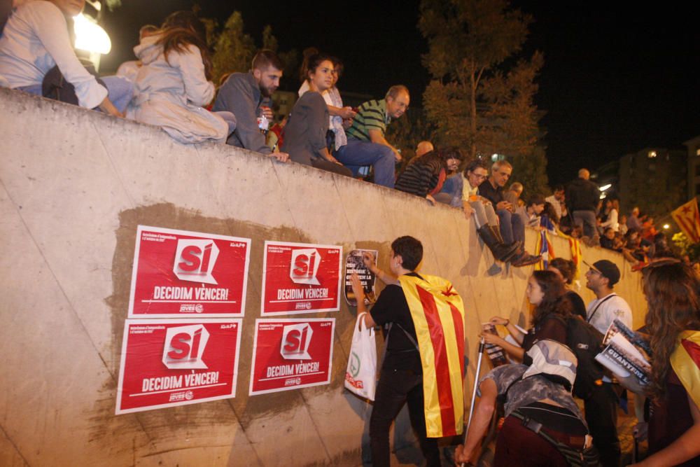 Concentració a Girona