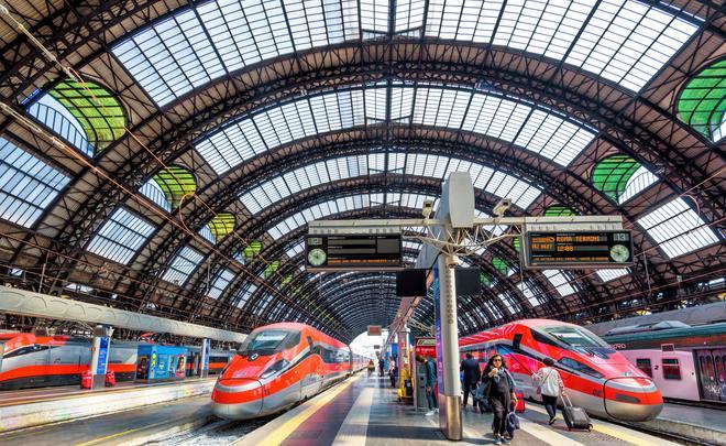 La estación central de Milán