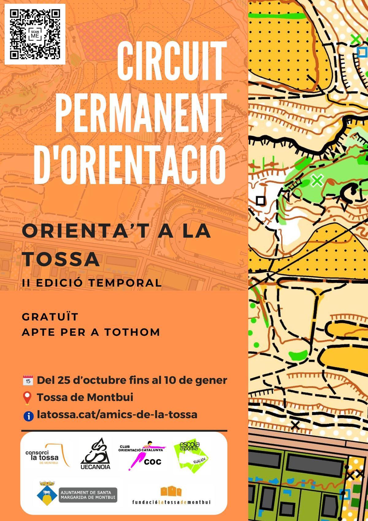 Cartell de la cursa d'orientació