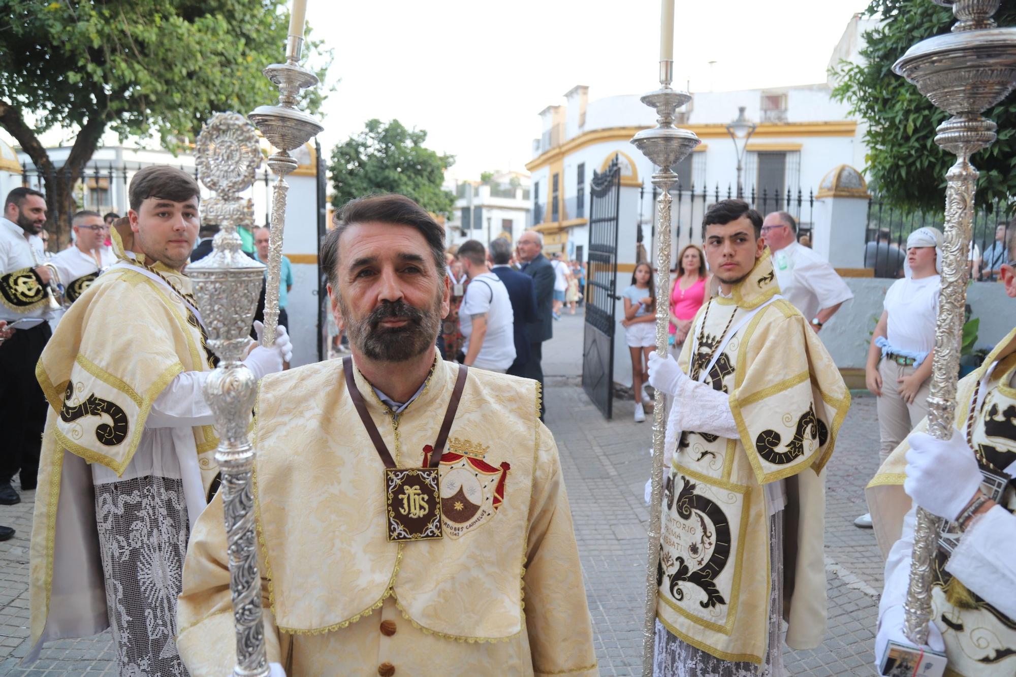 Las procesiones de la Virgen del Carmen por las calles de Córdoba, en imágenes
