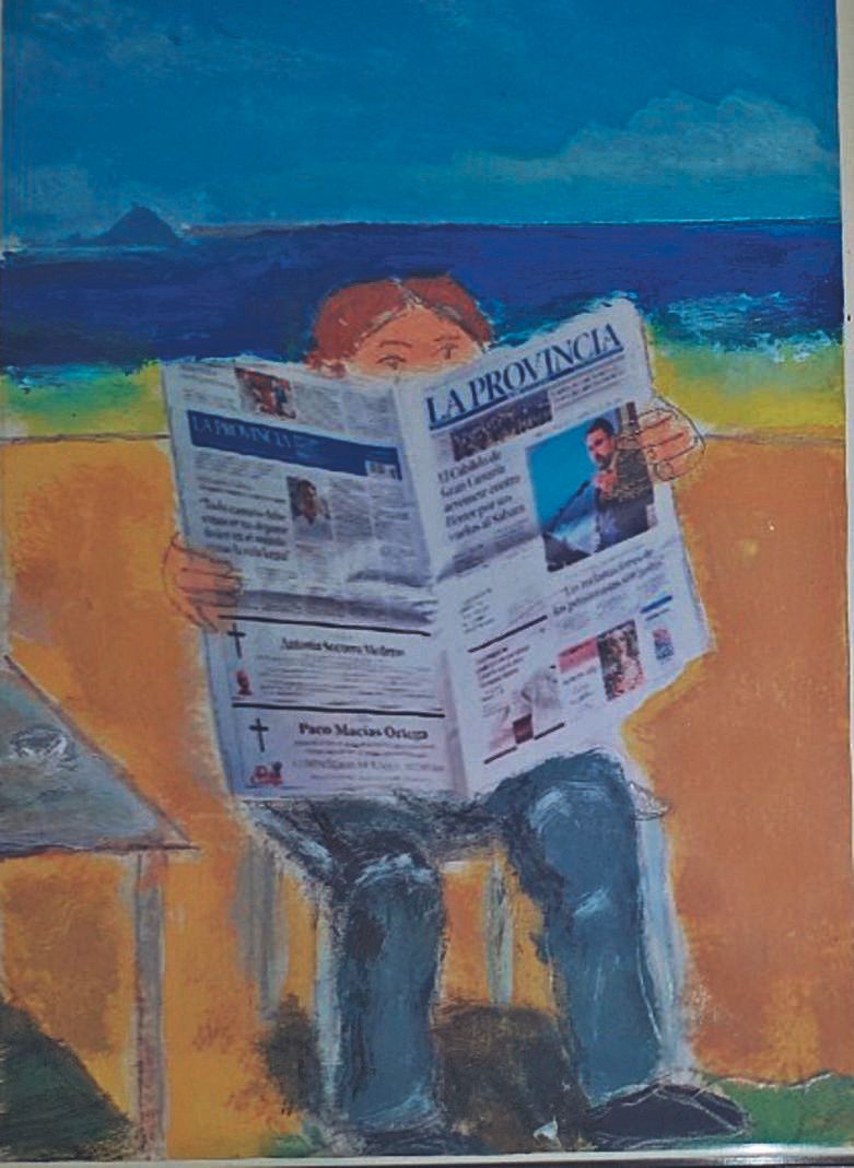 ‘El café de la mañana’, obra de Alecs Navio.