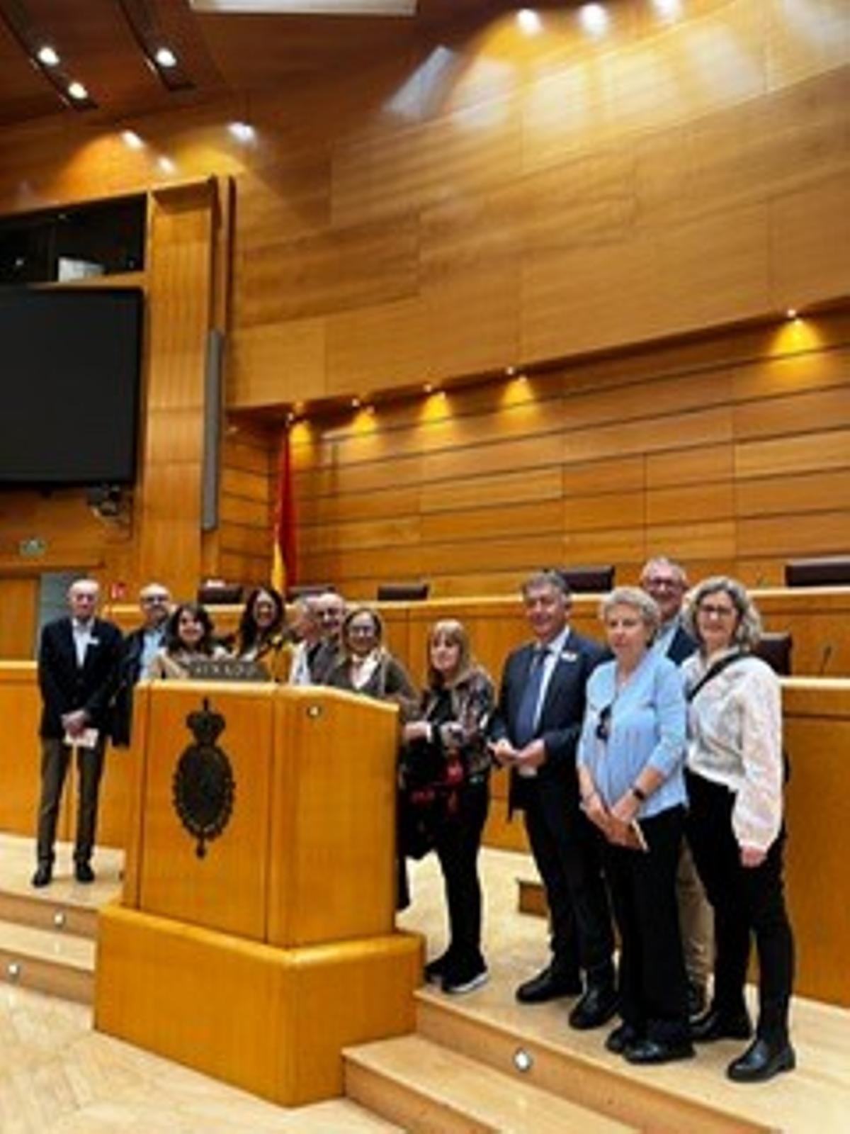 Representantes en Madrid.