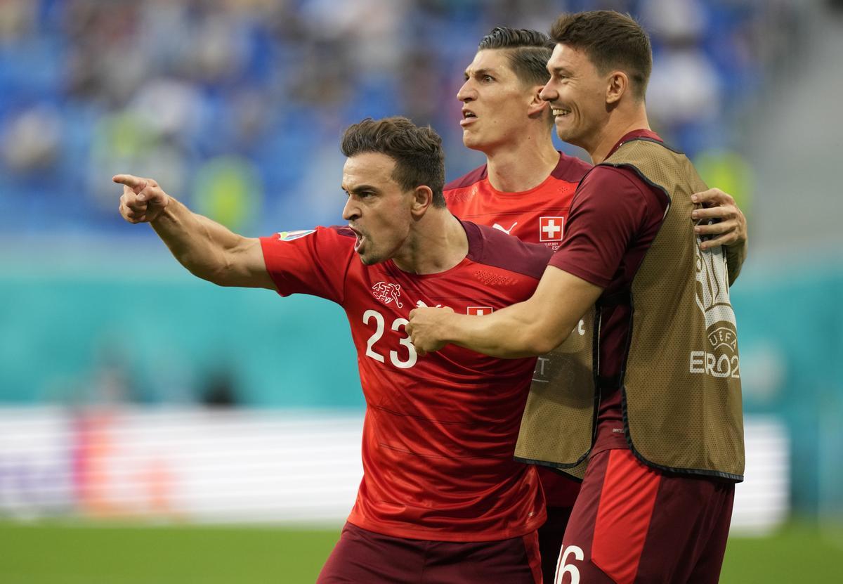 Suiza - España, en imágenes Suiza - España, en imágenes