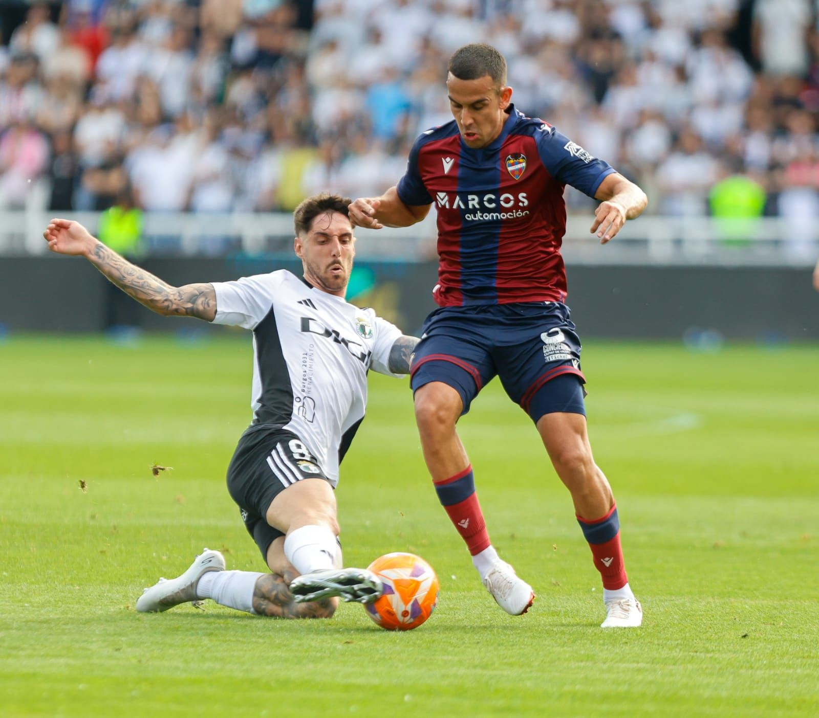 Así se ha vivido el Burgos-Levante UD