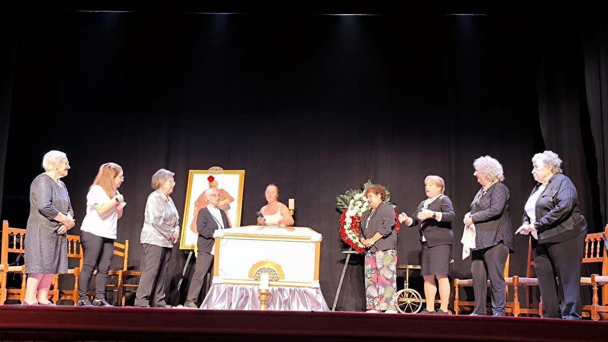 "Les Ayalgues", durante una representación.