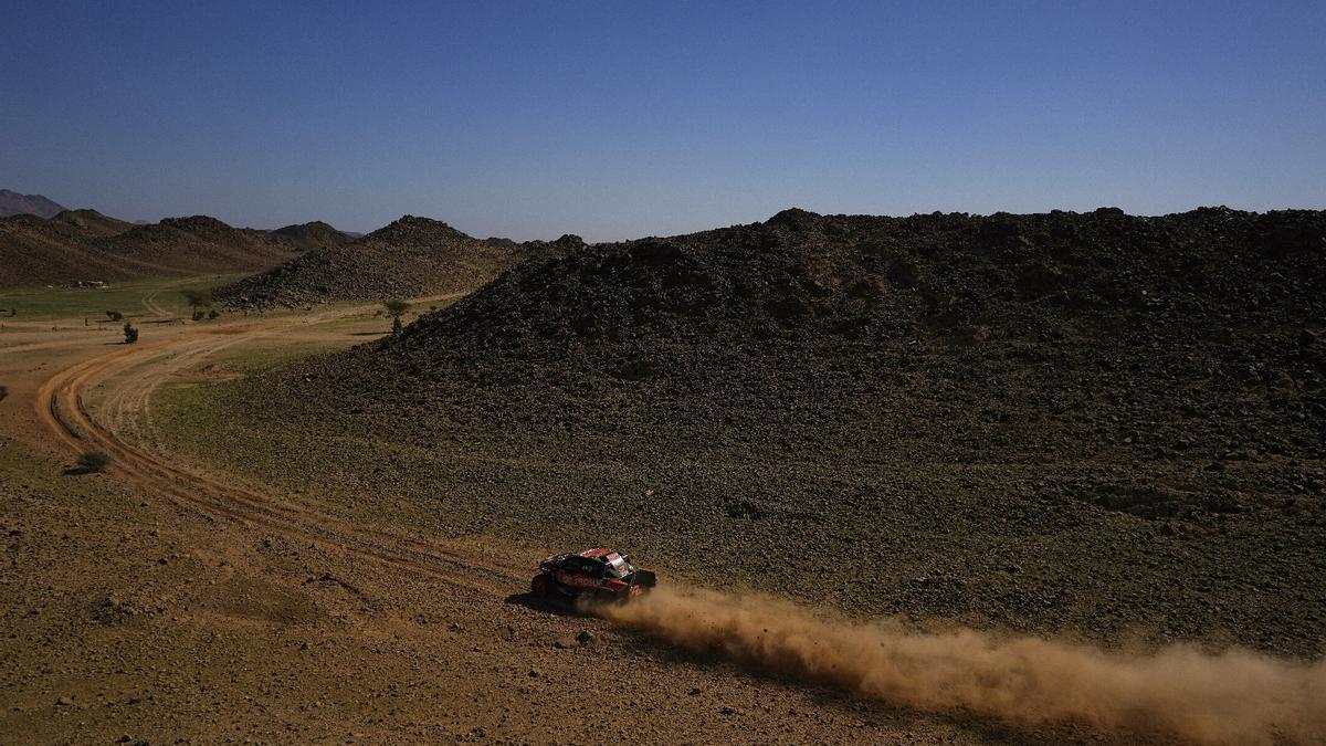 Isidre Esteve hauria impactat contra una duna durant la sisena etapa