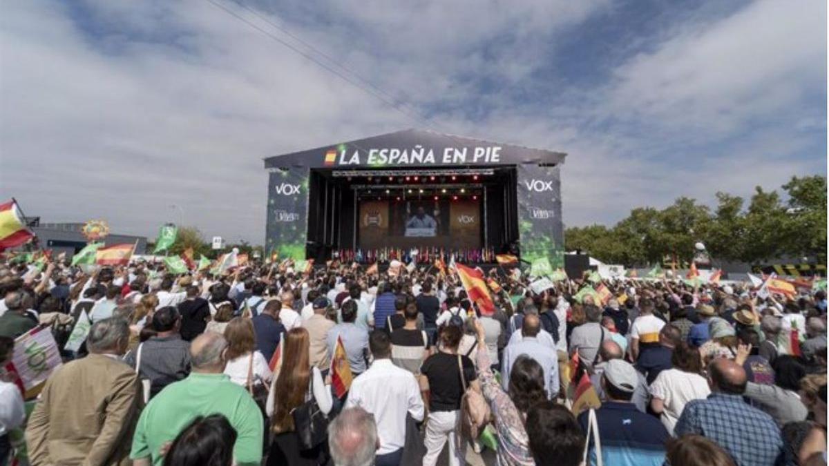 Público en el evento de Vox ‘Viva 21’, en IFEMA del año pasado.