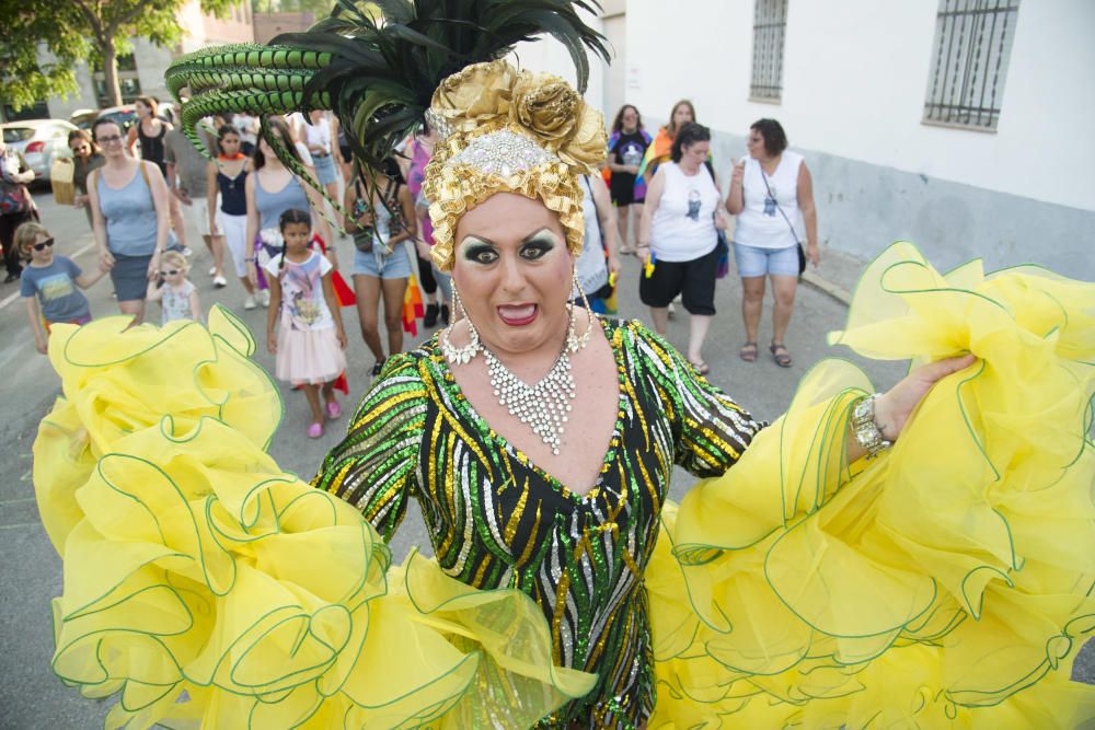 Primera edició de la Rainbow party LGTBI a Sant Vicenç de Castellet