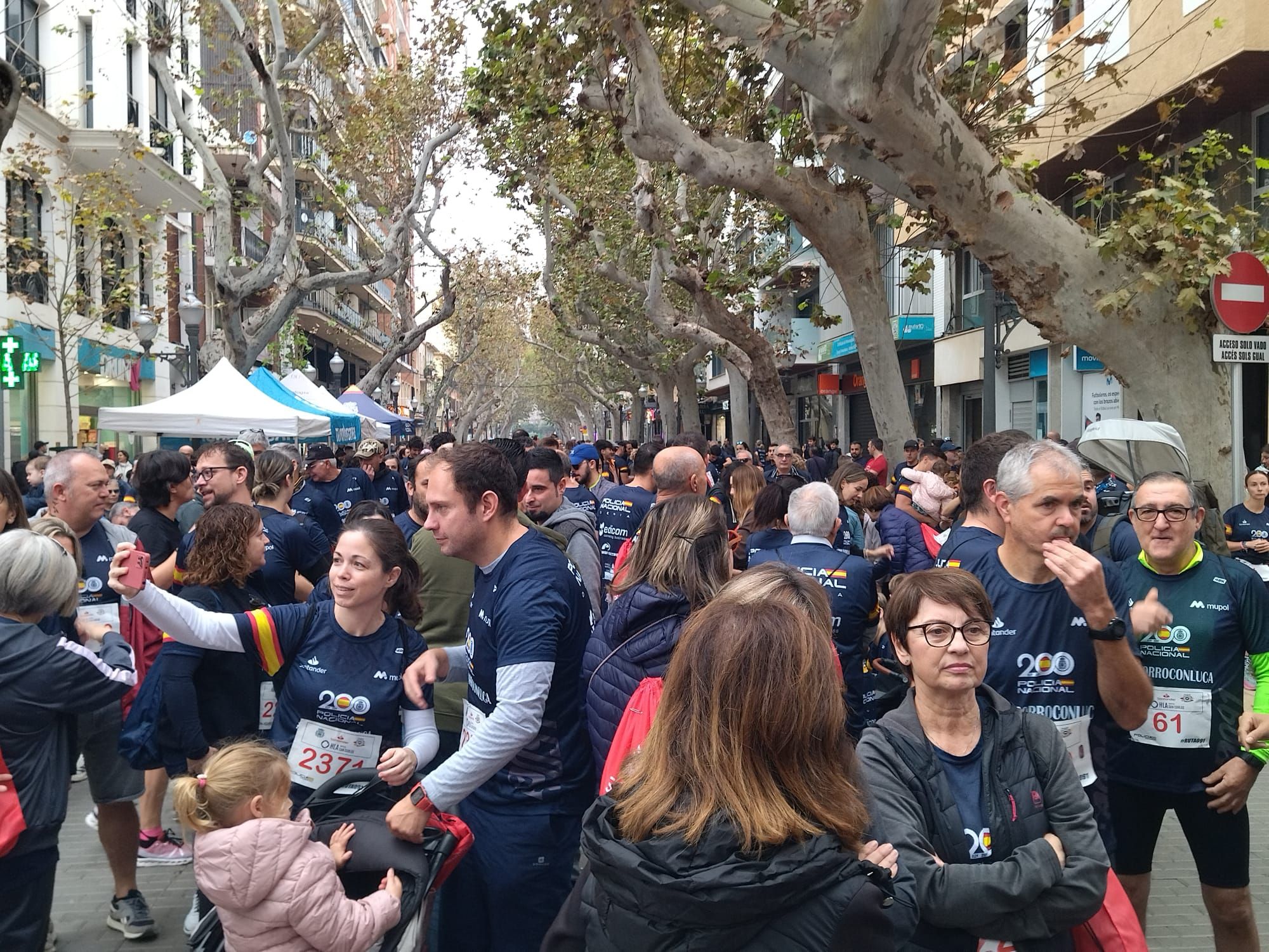 Marea solidaria: Dénia corre por Luca (imágenes)