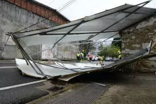 Decenas de cortes e incidencias en las carreteras de Galicia por el temporal