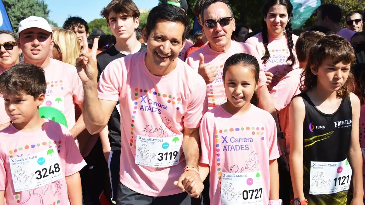 La X Carrera de Atades: solidaridad en el Parque Grande
