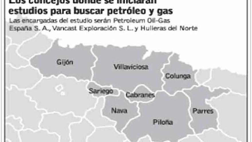 Hunosa se suma al proyecto para buscar gas y petróleo en varios concejos del centro