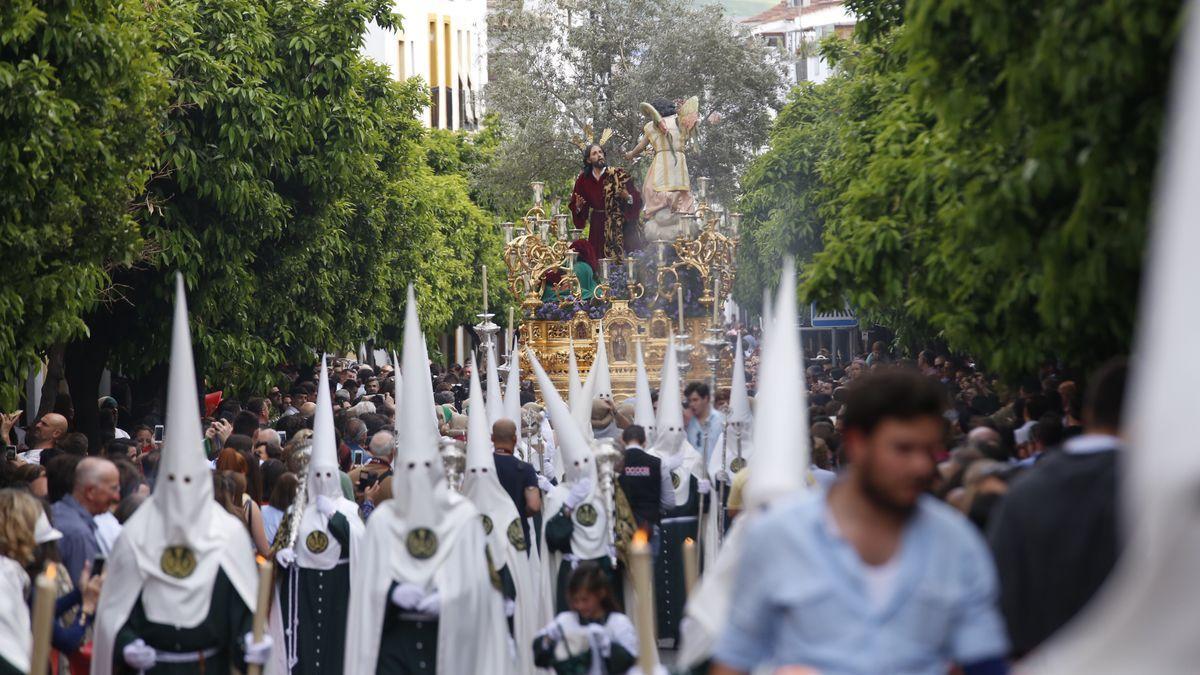 Nuestro Padre Jesús de la Oración en el Huerto, durante la Semana Santa del 2019, antes de la pandemia de coronavirus.