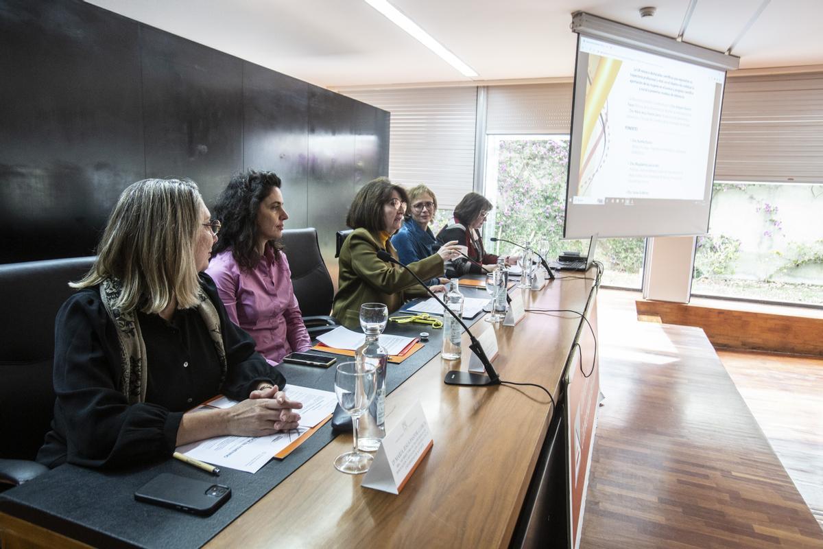 Otro momento de la jornada en la UA este miércoles