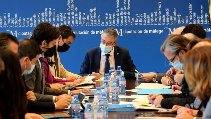 Reunión de la Junta de Gobierno de la Diputación de Málaga. | L.O.