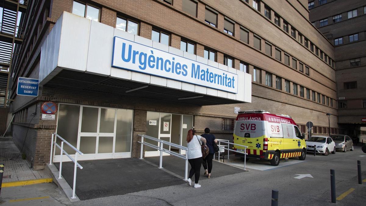 Urgencias maternidad del hospital Lluís Alcanyís de Xàtiva.