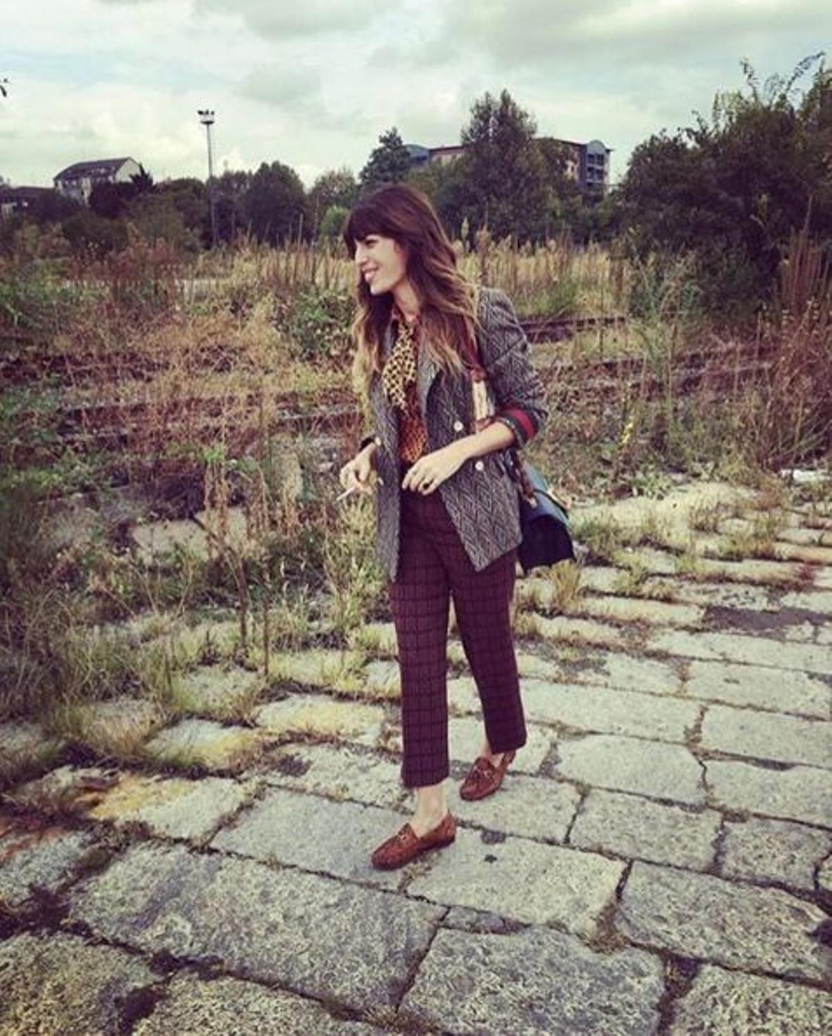 El look de la semana de Lou Doillon