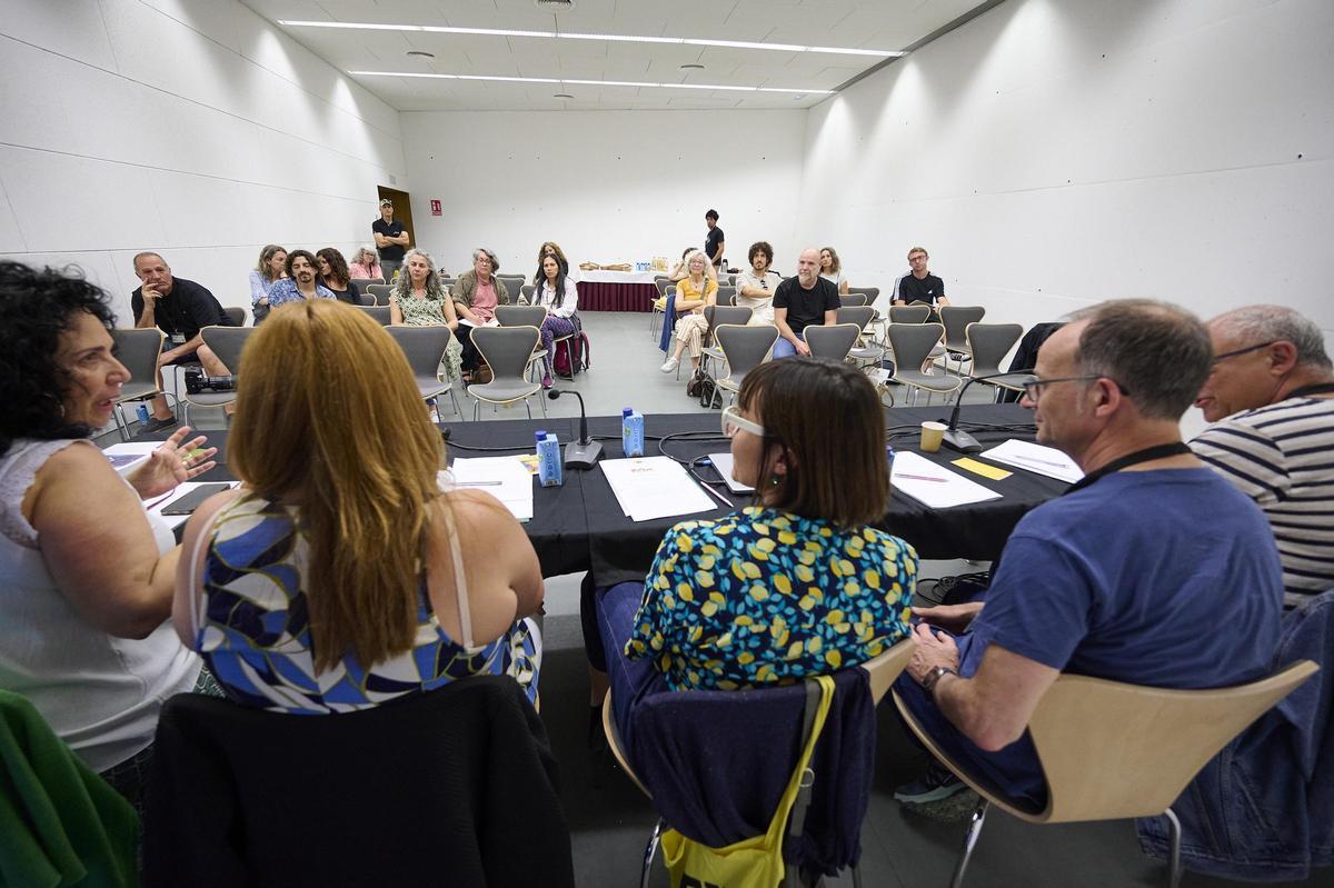 El Festival Barruguet en sus jornadas por la profesionalizacion de las artes escénicas en una edición anterior.
