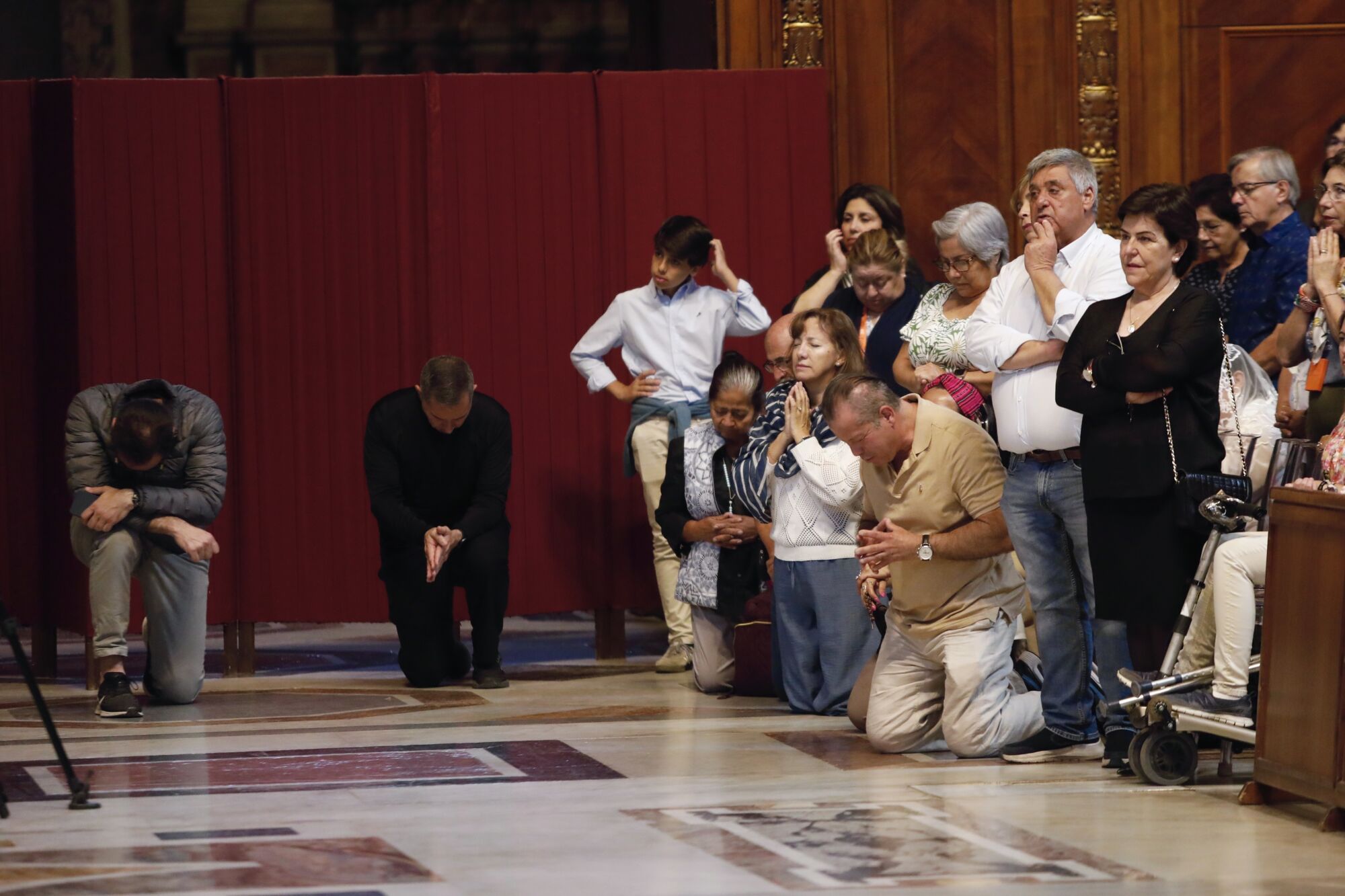 Fotos de la misa de las diócesis de la Esperanza y el Cachorro que abre el Jubileo de las Cofradías en Roma 
