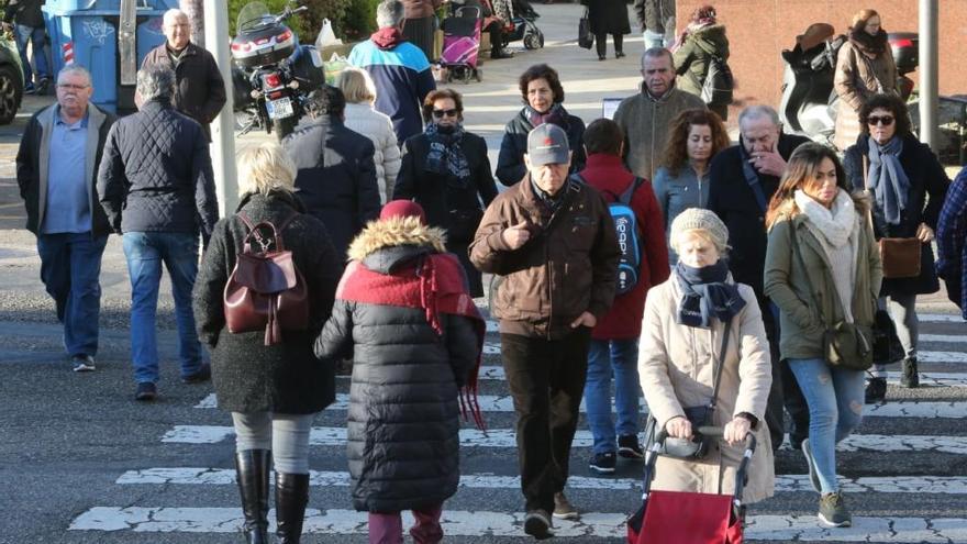 Vigo se abriga ante el frío invernal. // Marta G. Brea