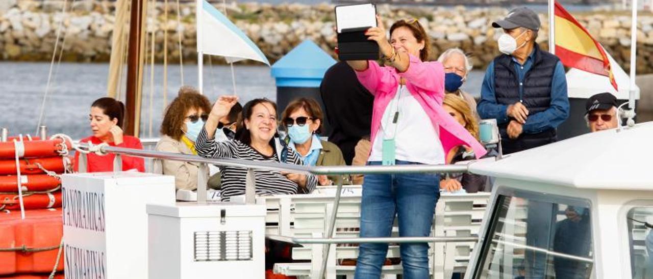 Los hospitaleros partieron del muelle de Vilanova el pasado domingo.