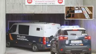 La jueza deja libres a los 5 detenidos en la operación antidroga junto a la vieja cárcel de Ourense