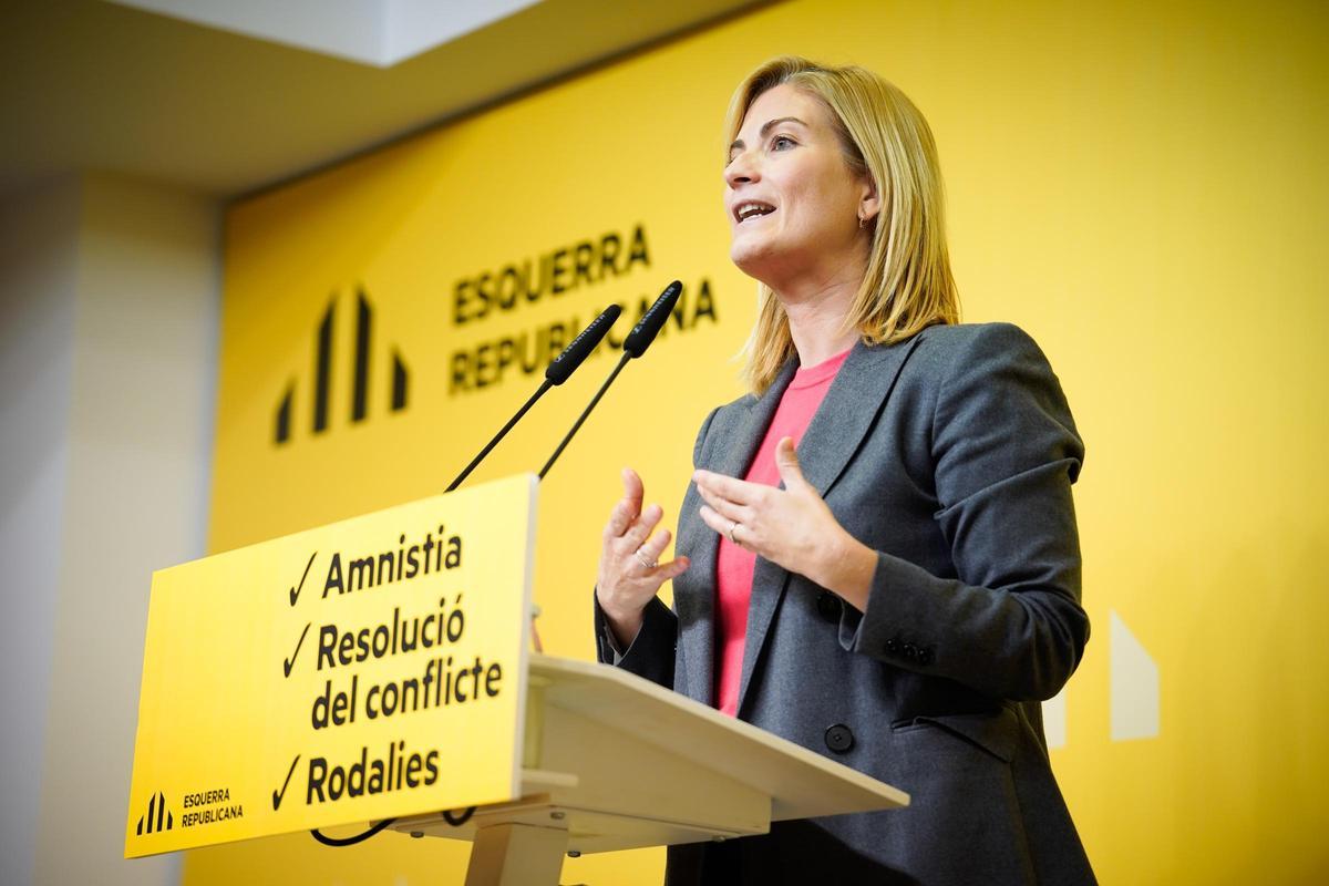 Marta Rovira insta Junts a ser «molt curosos» per no facilitar que impugnin l’amnistia