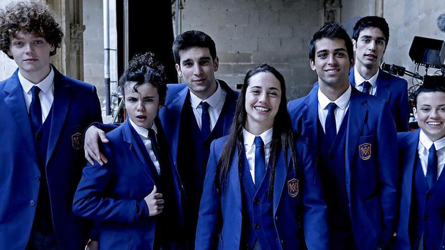 Els protagonistes d&#039;«El internado: las cumbres» |