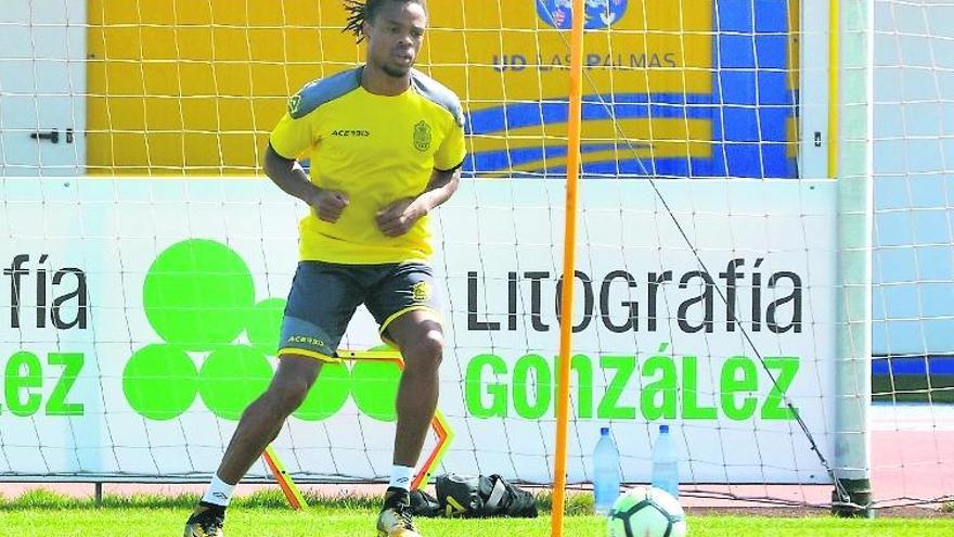 Rémy, durante un entrenamiento en El Hornillo.