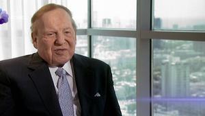 El magnate de los casinos Sheldon Adelson.