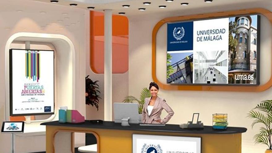 El stand de la Universidad de Málaga en Uniferia está atendido por técnicos de la Oficina de Atención al Estudiante de 10 a 14 horas.