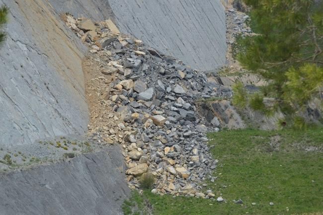 Una esllevissada destrossa les petjades de Fumanya