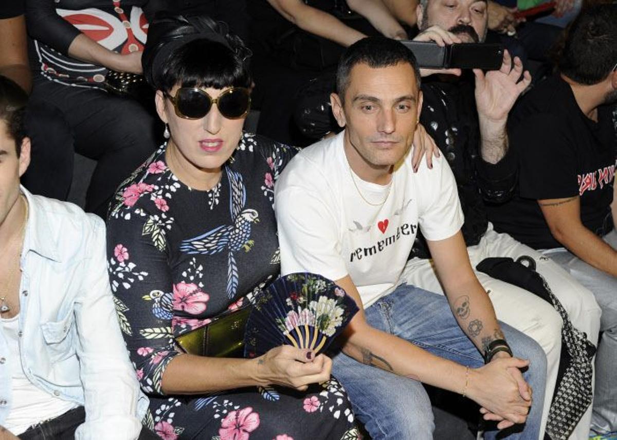 En 2013 junto a Rossy de Palma en el front row