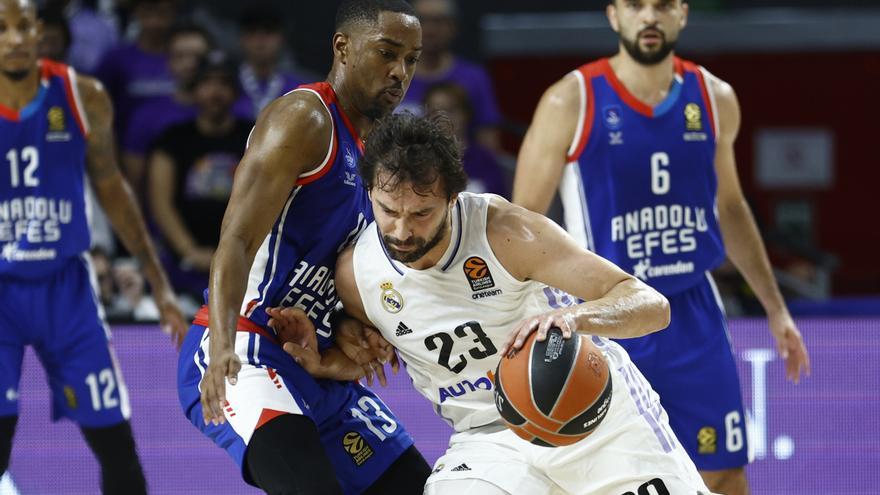 El Real Madrid se venga del Anadolu Efes en un partido redondo