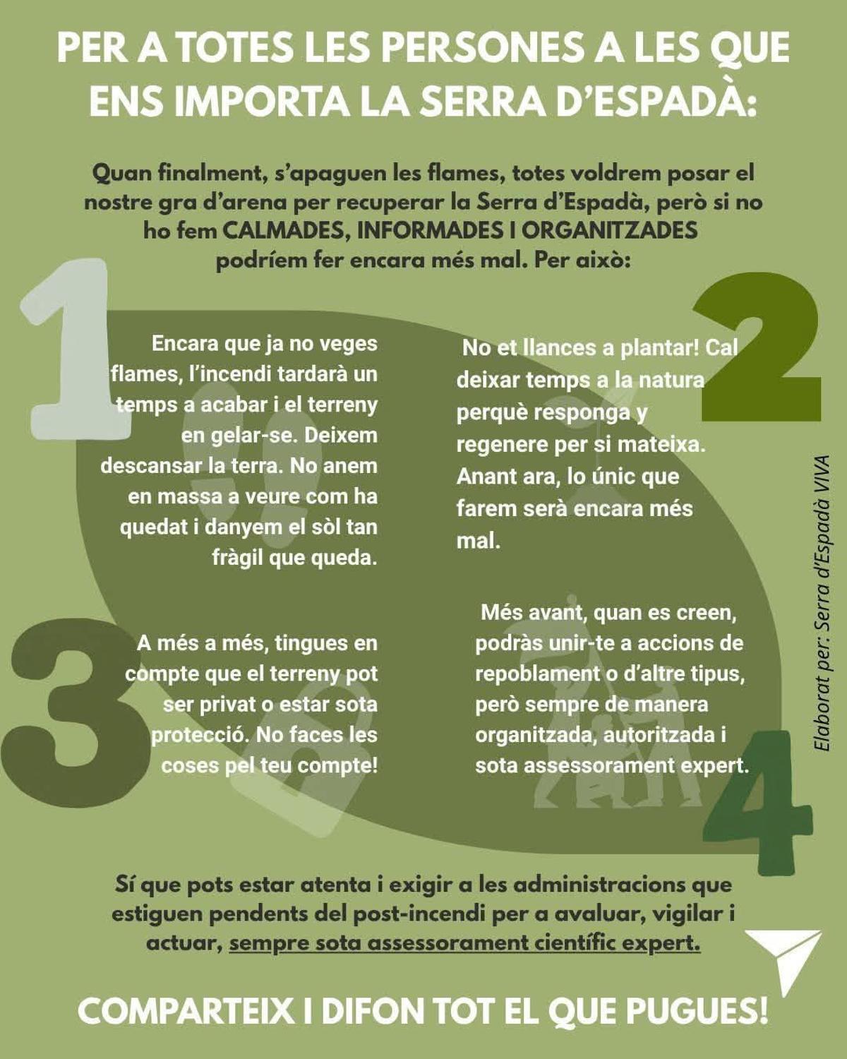 Imagen de las recomendaciones.