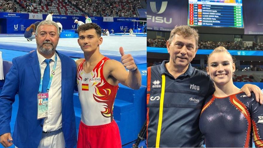 Quinta plaza de Maia Llàcer y undécima de Nicolau Mir en la Universiada de China