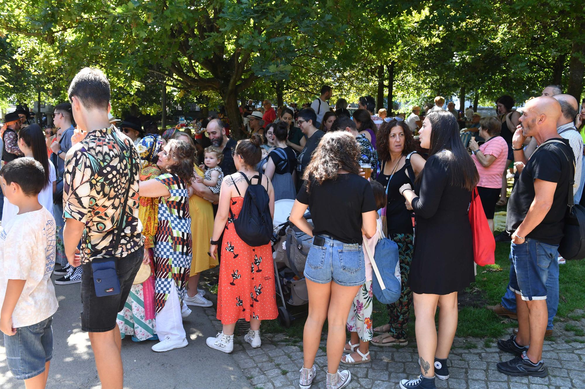 La romería de Santa Magarita cierra las fiestas de A Coruña