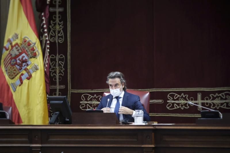 Pleno del Parlamento de Canarias (9/11/21)