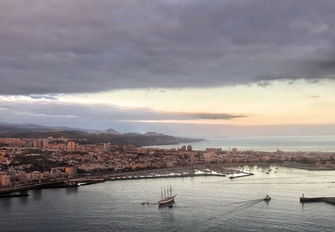 Juan Sebastián Elcano llega a Las Palmas de Gran Canaria