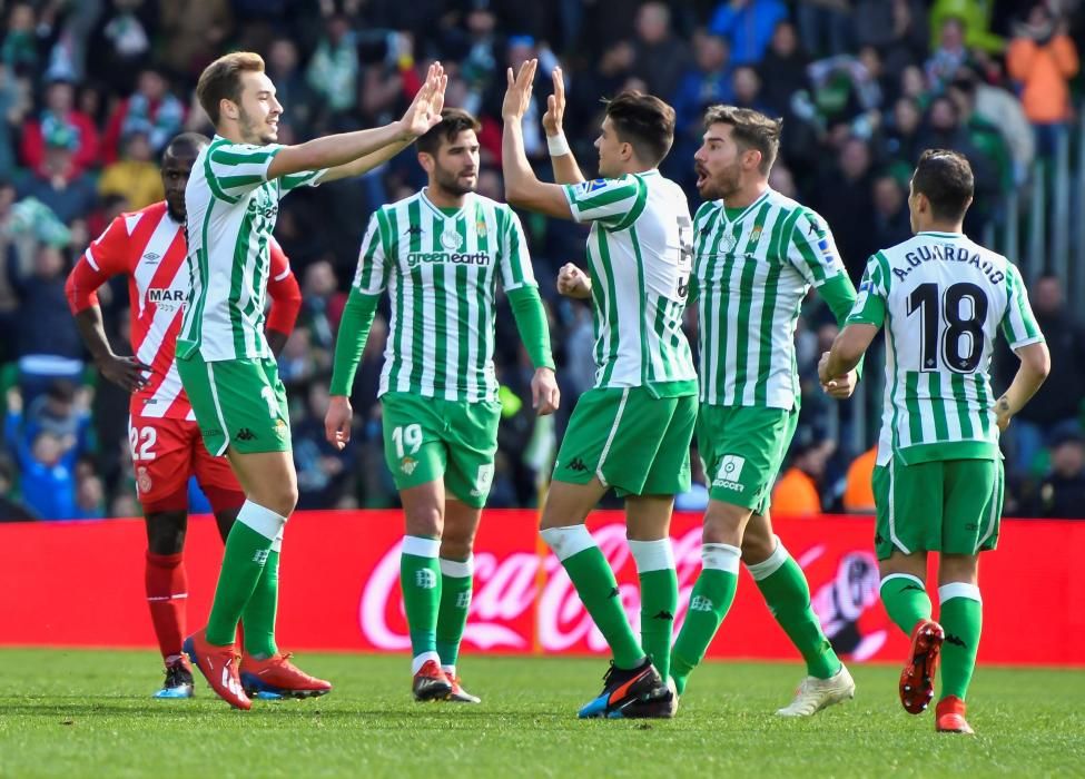 Les imatges del Betis - Girona