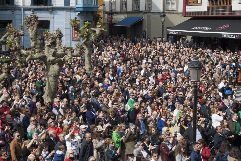 Procesión del encuentro y el desvelo en Candás